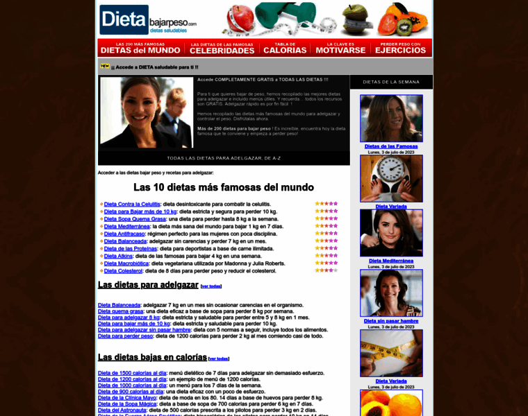 Dietabajarpeso.com thumbnail