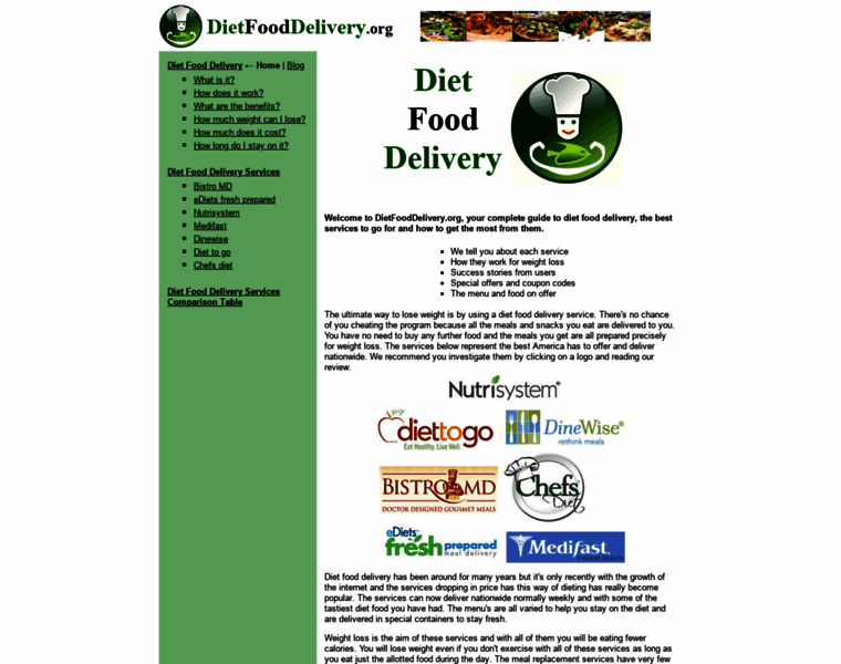 Dietfooddelivery.org thumbnail