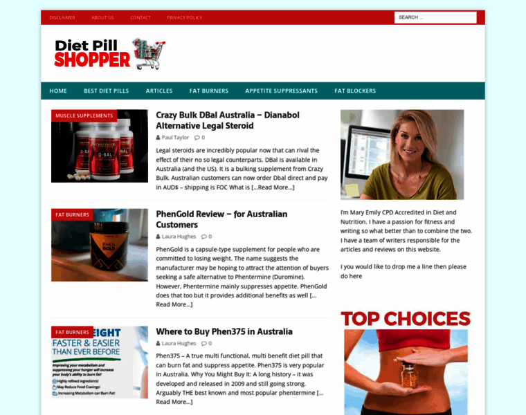Dietpillshopper.com thumbnail