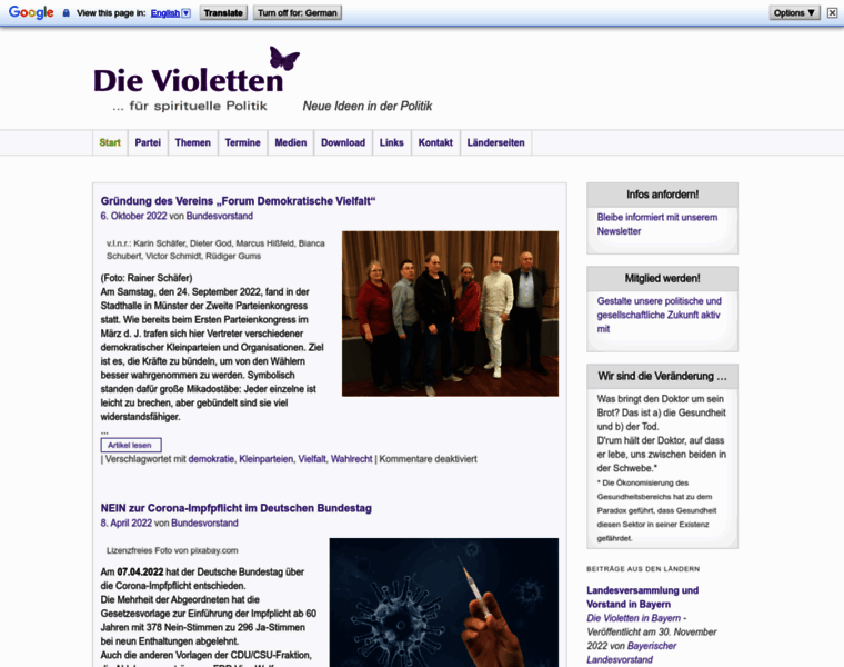 Dievioletten.de thumbnail