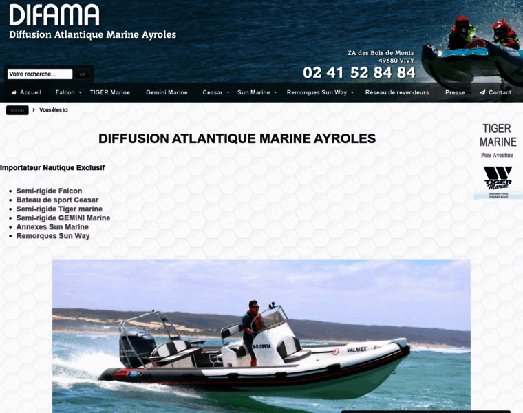 Difama-boat.com thumbnail