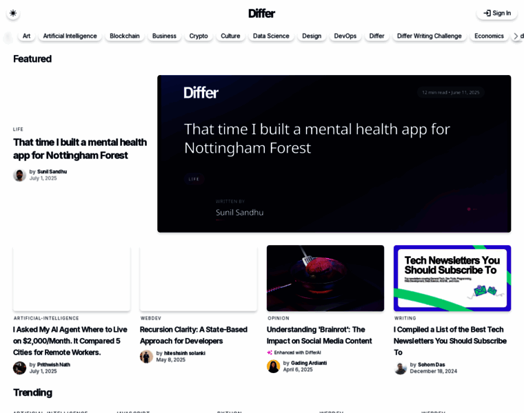 Differ.blog thumbnail Differ.blog thumbnail