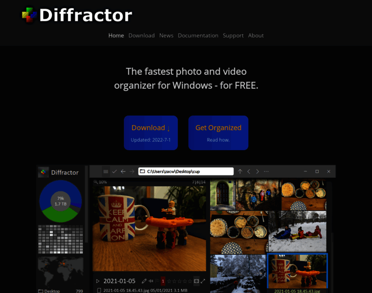 Diffractor.com thumbnail
