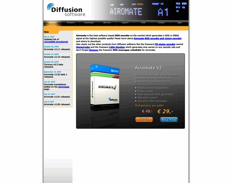 Diffusionsoftware.com thumbnail