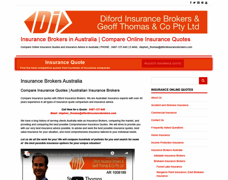 Difordinsuranceaustralia.com thumbnail