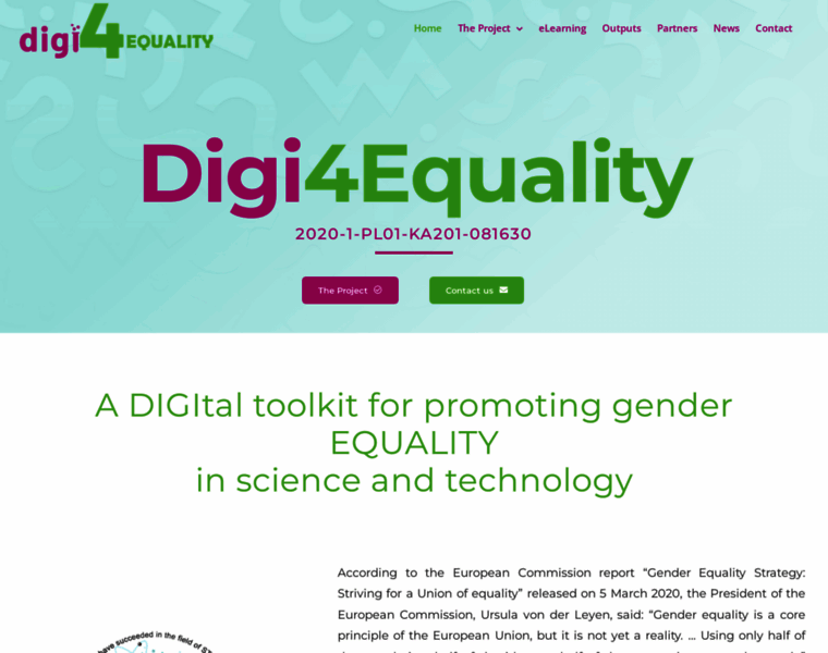 Digi4equality.eu thumbnail