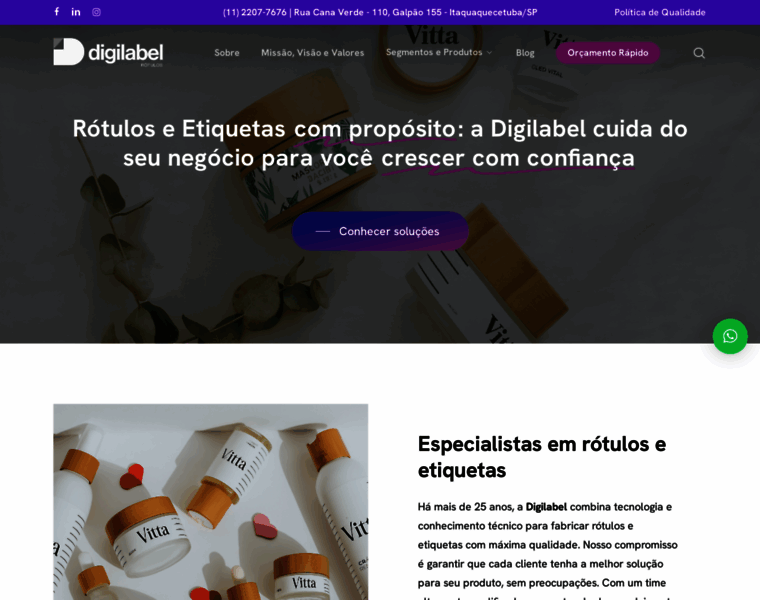 Digilabel.com.br thumbnail