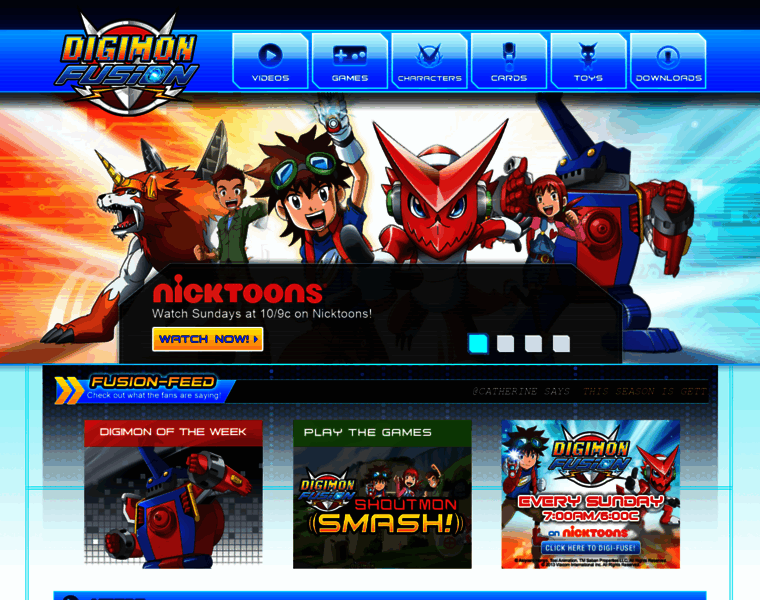 Digimonfusion.com thumbnail