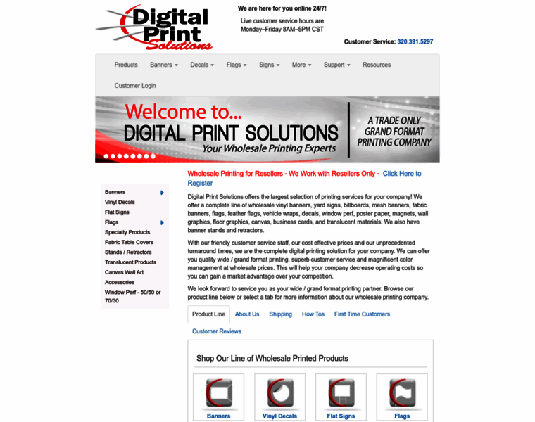 Digital-print-solutions.com thumbnail