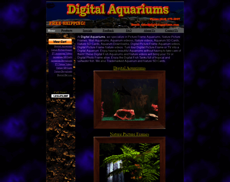Digitalaquariums.com thumbnail