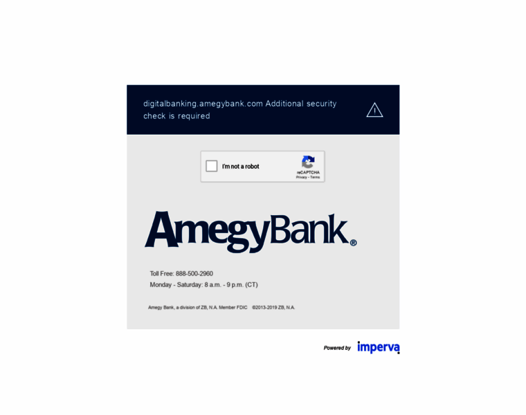 Digitalbanking.amegybank.com thumbnail
