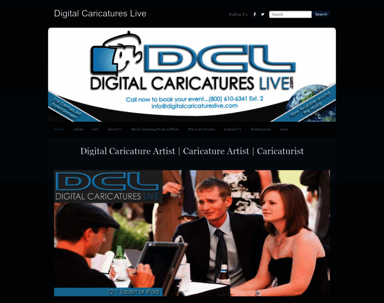 Digitalcaricatureslive.com thumbnail