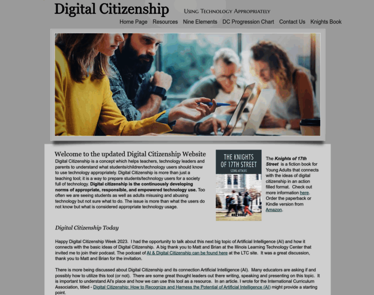 Digitalcitizenship.net thumbnail