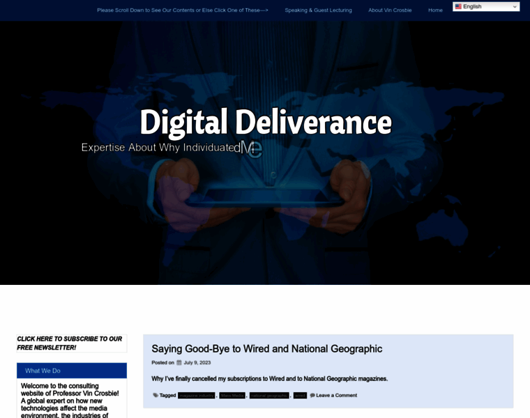 Digitaldeliverance.com thumbnail