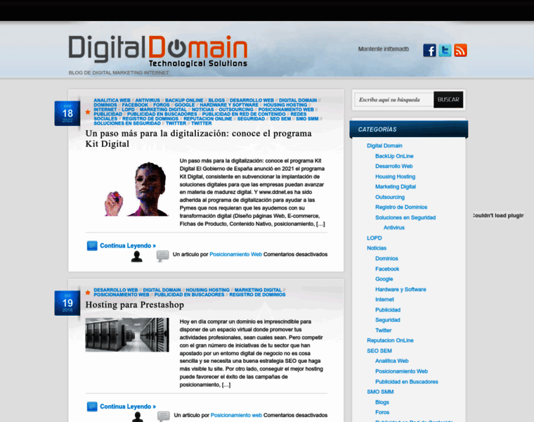 Digitaldomain.es thumbnail