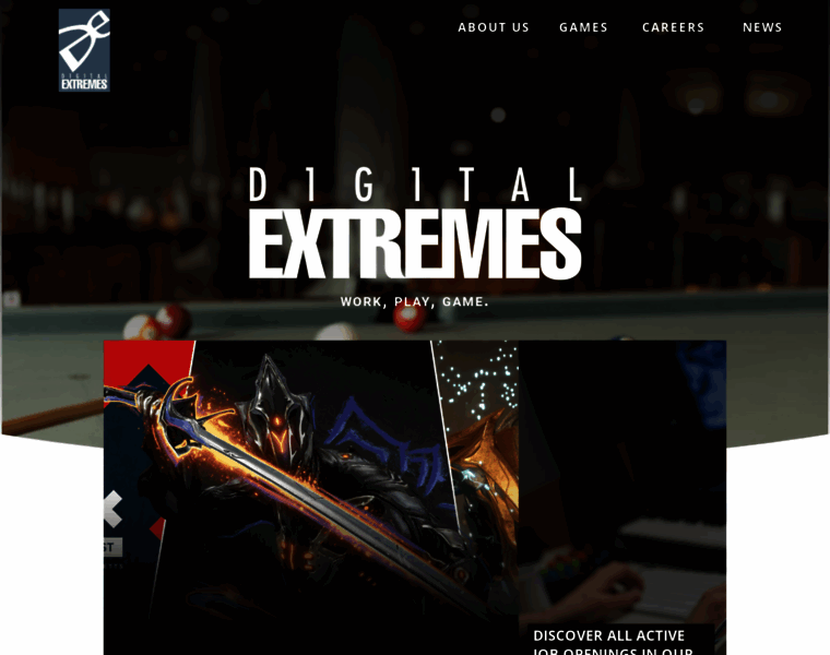 Digitalextremes.com thumbnail