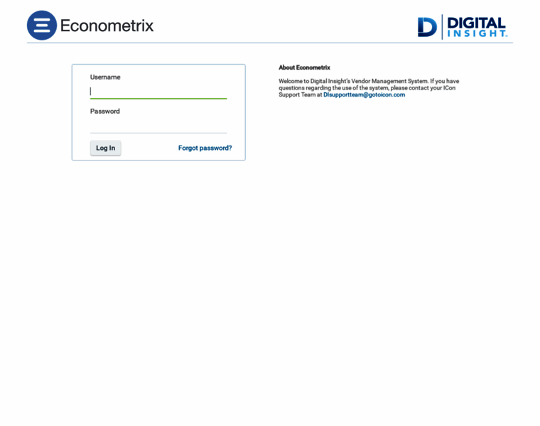 Digitalinsight.econometrix.com thumbnail