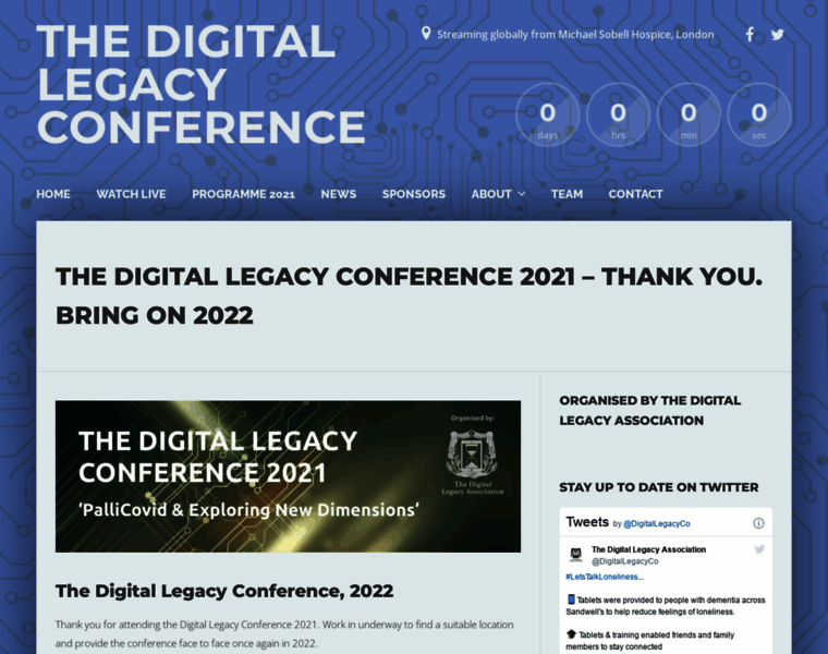 Digitallegacyconference.com thumbnail