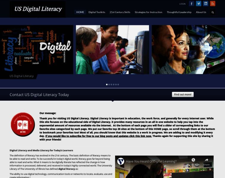 Digitalliteracy.us thumbnail