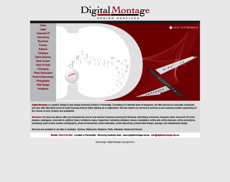 Digitalmontage.net.au thumbnail