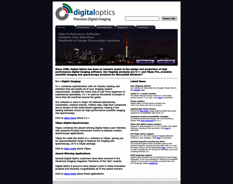 Digitaloptics.co.nz thumbnail