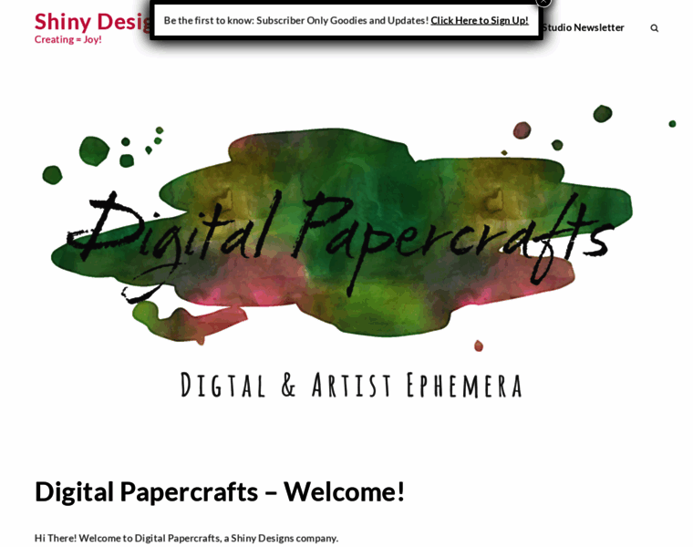Digitalpapercrafts.com thumbnail