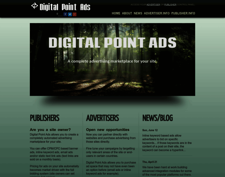 Digitalpointads.com thumbnail
