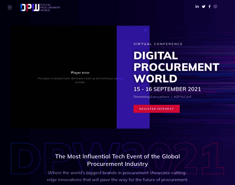Digitalprocurementworld.com thumbnail