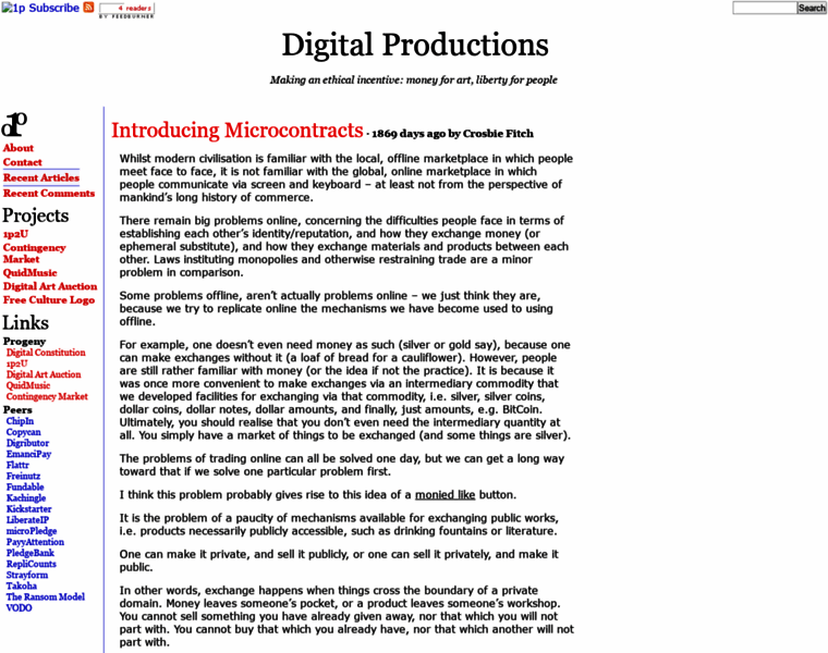 Digitalproductions.co.uk thumbnail