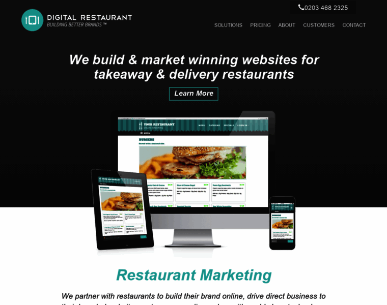 Digitalrestaurant.co.uk thumbnail
