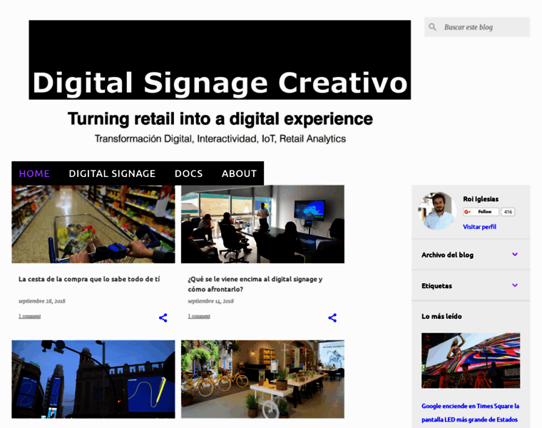 Digitalsignagecreativo.com thumbnail