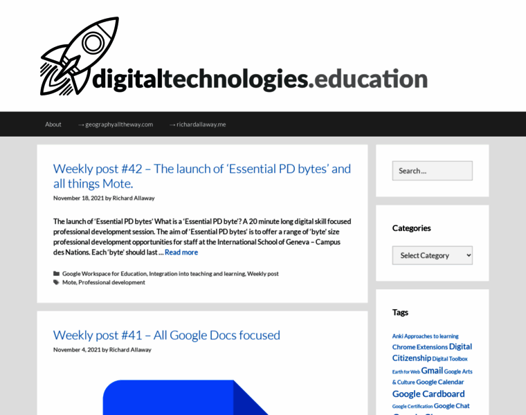 Digitaltechnologies.education thumbnail