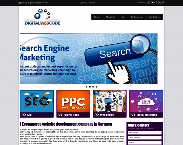 Digitalwebcode.com thumbnail