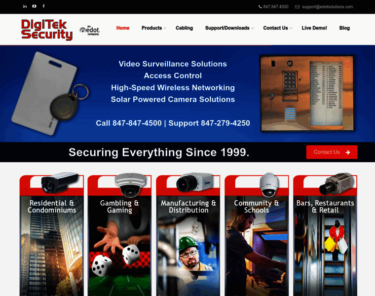 Digiteksecurity.com thumbnail