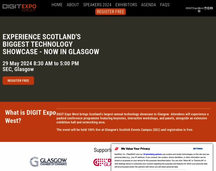 digitexpowest.com at WI. DIGITExpo West. Scotland’s largest enterprise ...
