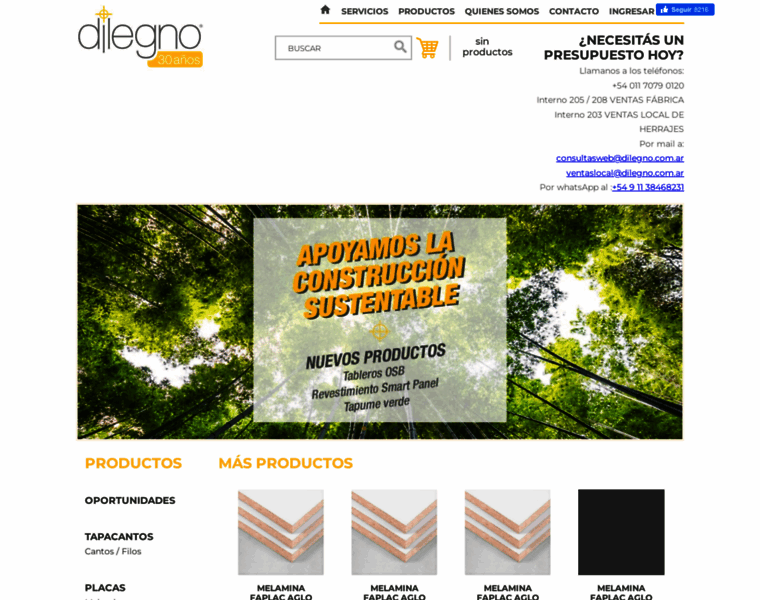 Dilegno.com.ar thumbnail