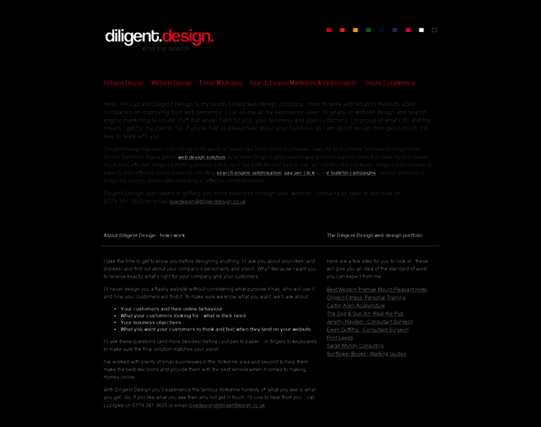 Diligentdesign.co.uk thumbnail