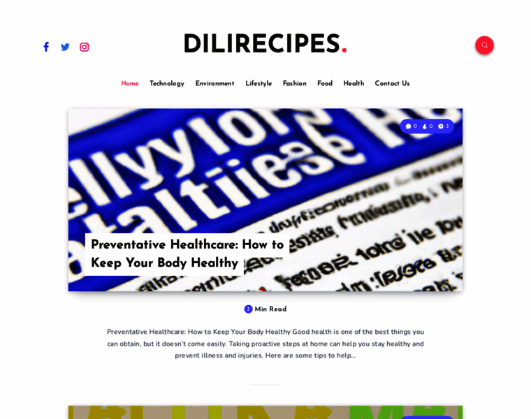 Dilirecipes.xyz thumbnail