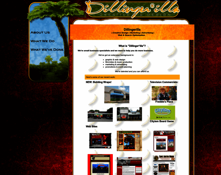 Dillingerilla.com thumbnail