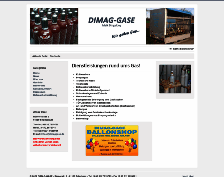 Dimag-gase.de thumbnail