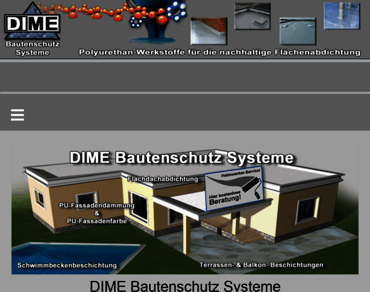 Dime-bautenschutz.de thumbnail
