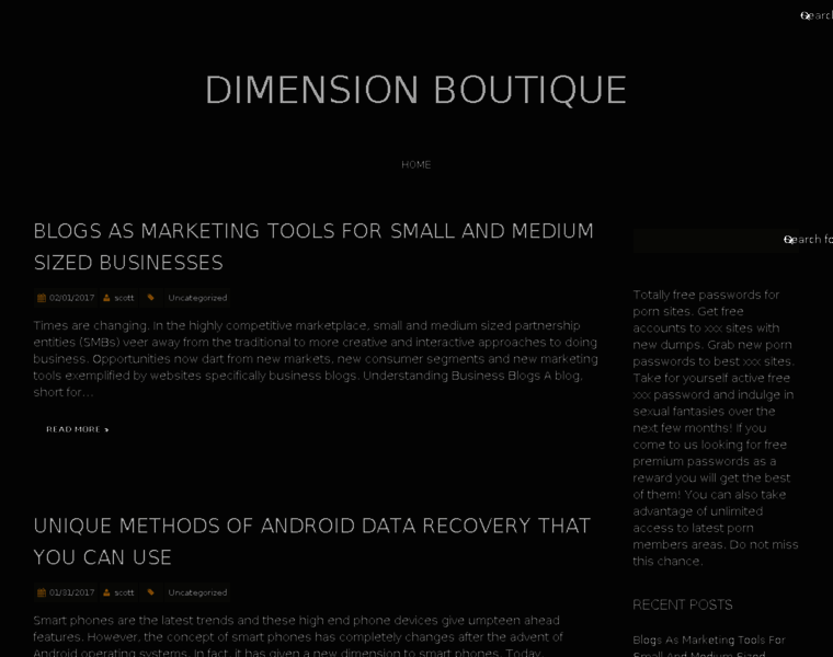 Dimensia-techline-boutique.com thumbnail