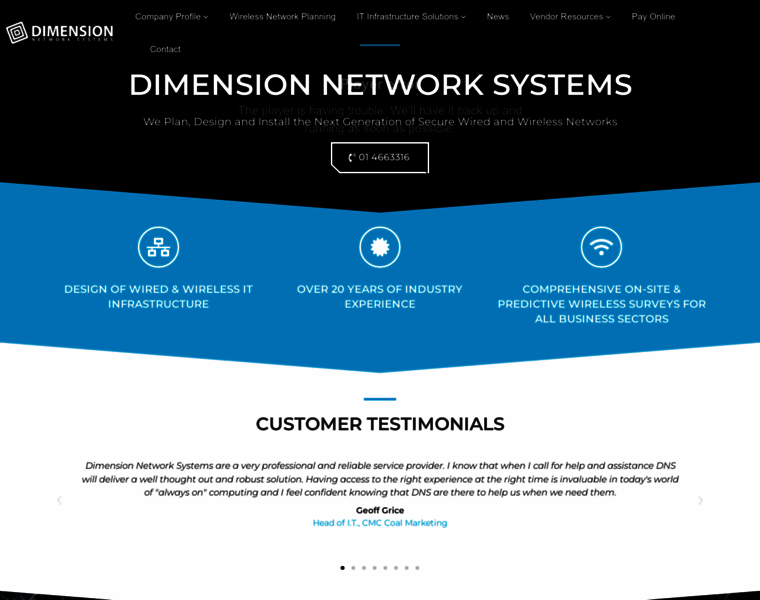Dimension-networks.ie thumbnail