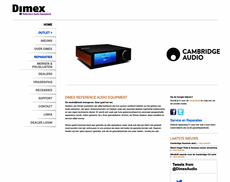 Dimex.nl thumbnail