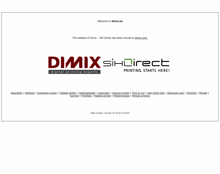 Dimix.be thumbnail
