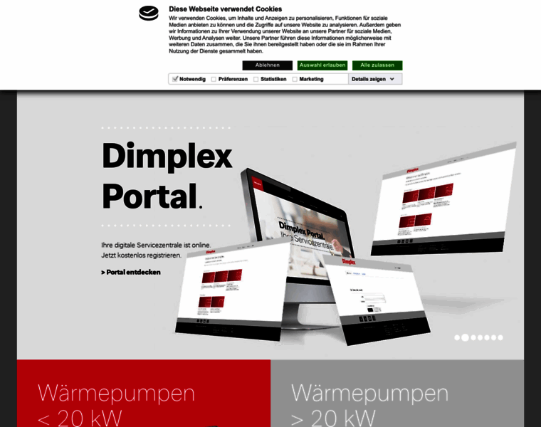 Dimplex.de thumbnail