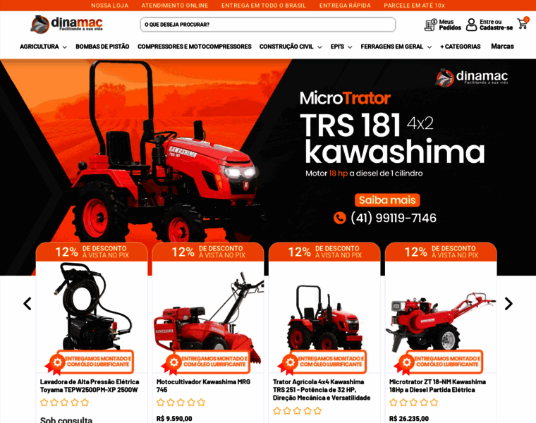 Dinamac.com.br thumbnail