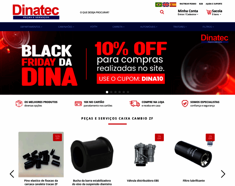 Dinatec.com.br thumbnail