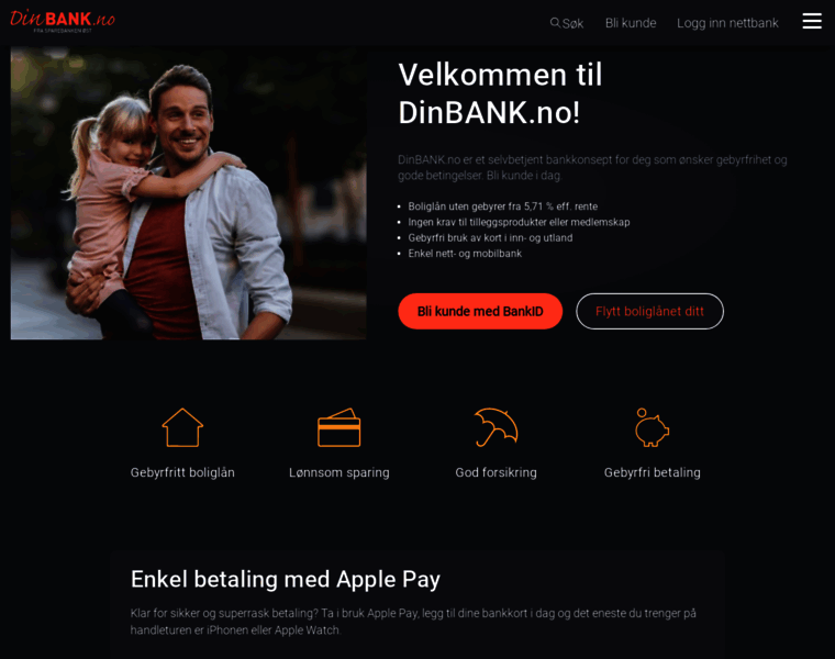 Dinbank.no thumbnail
