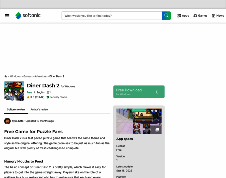 Diner-dash-2.en.softonic.com thumbnail